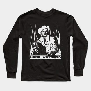 hank williams Long Sleeve T-Shirt